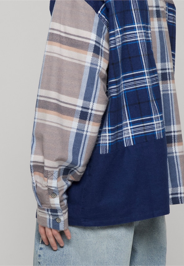 LS INDIGO PRINTED FLANNEL -3