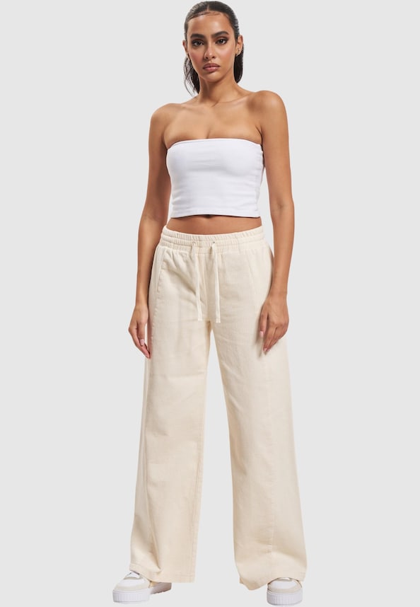 Small Signature Wide Leg Corduroy-3