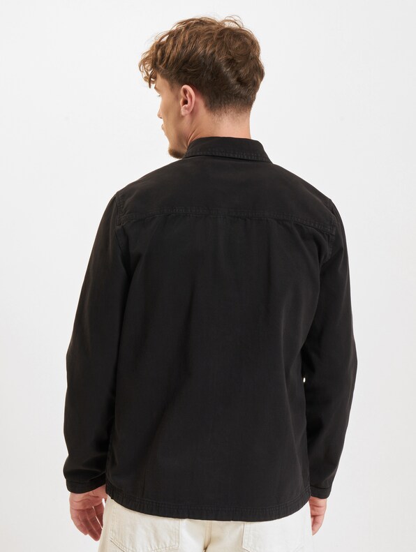  Washed Drill Overshirt-1