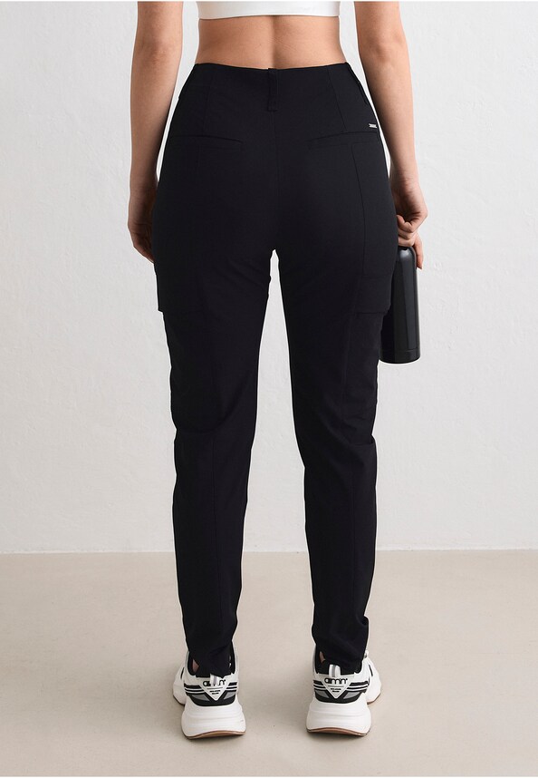 Straight Leg Cargo Pants-1