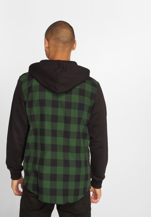 Hooded Checked Flanell-0