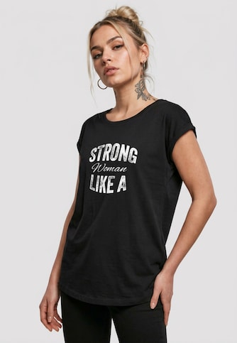 Ladies WD - Strong Like A Woman Extended Shoulder