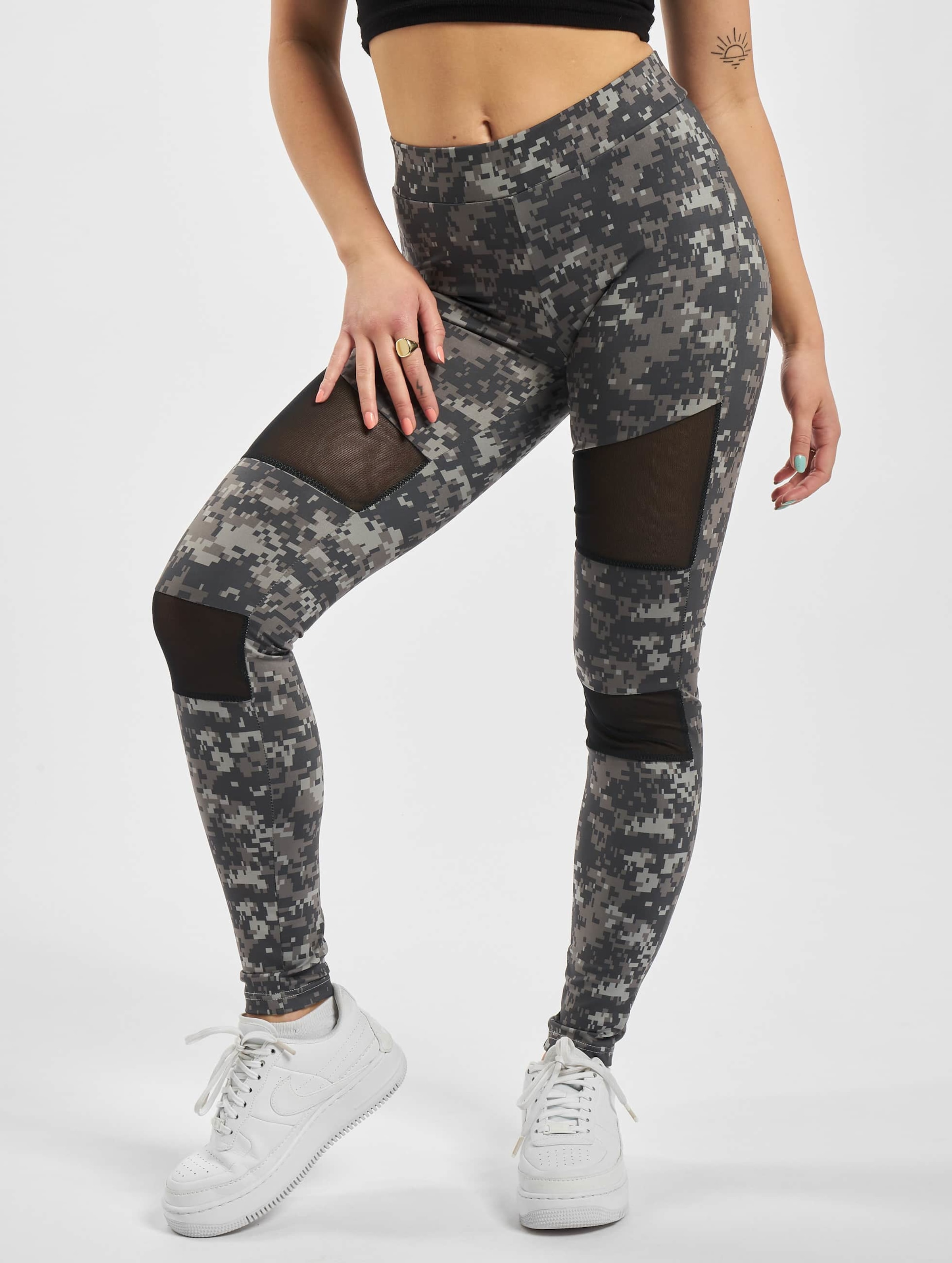 Camouflage mesh clearance leggings