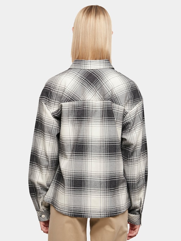 Ladies Oversized Check -1