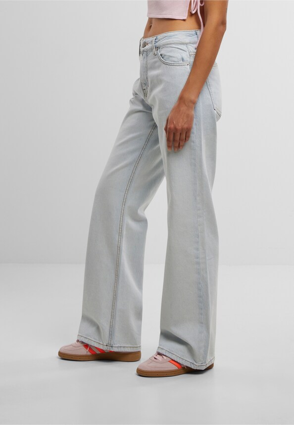 Teya Low Waist Basic Jeans-2