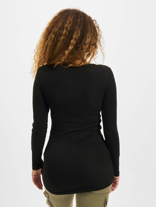  Ladies Long Rib Pocket Turnup-1