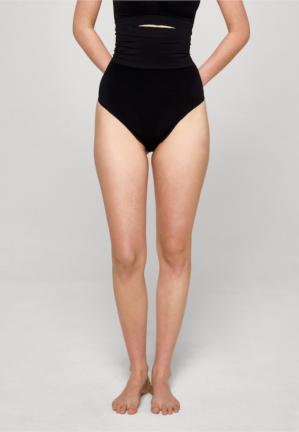 Second Skin High Waist Thong-0