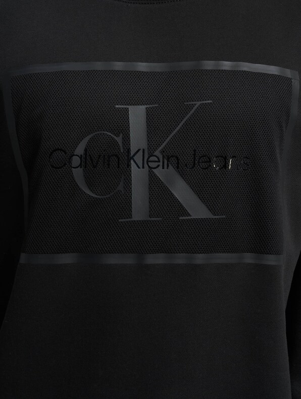 Calvin Klein Monologo Mesh Box Sweatshirt-3