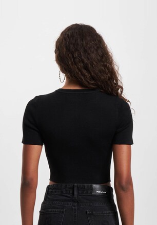 Ss Crop O-Neck Knt