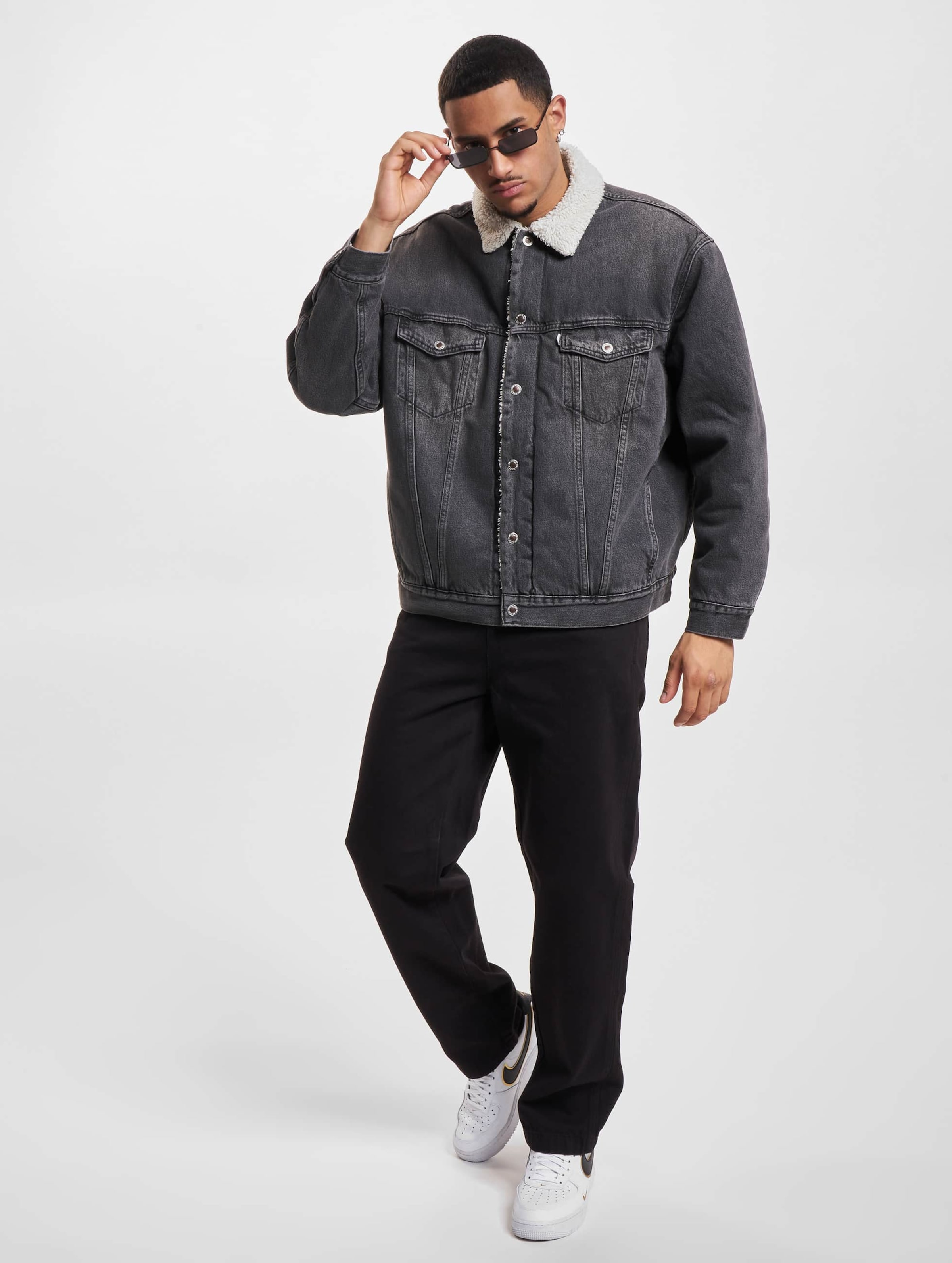 Levis Silvertab Sherpa Trucker Jeansjacke