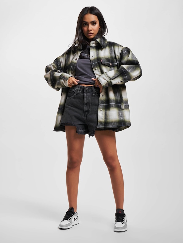 Levi's® High Waisted Mom Shorts-6