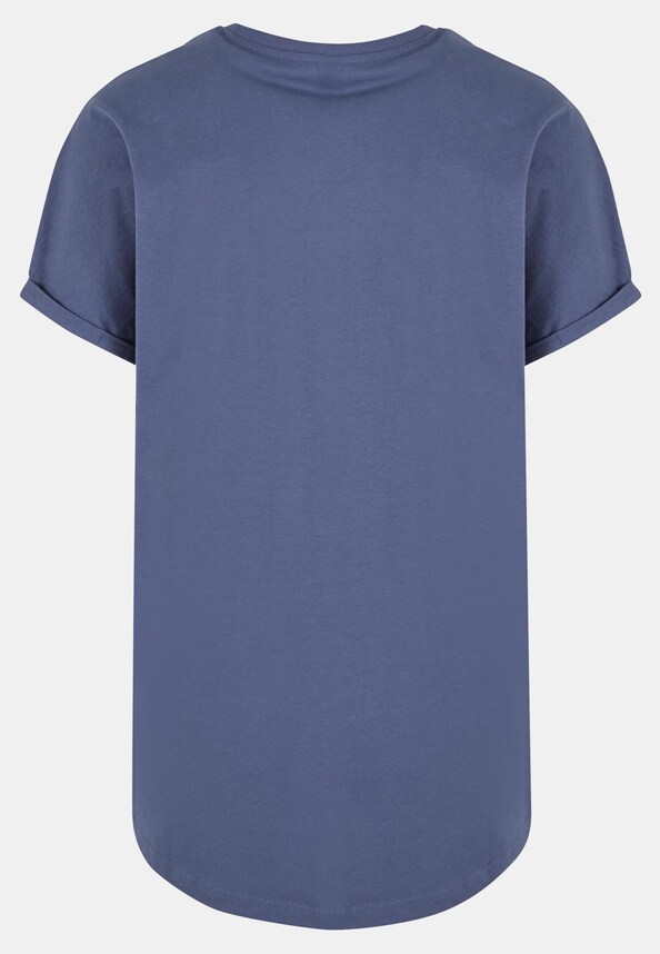 Long Shaped Turnup Tee-3
