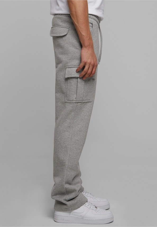 Heavy Straight Leg Cargo Sweatpants-3