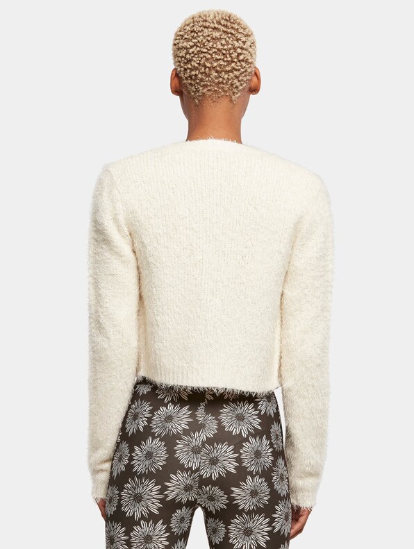 Ladies Cropped Feather -1