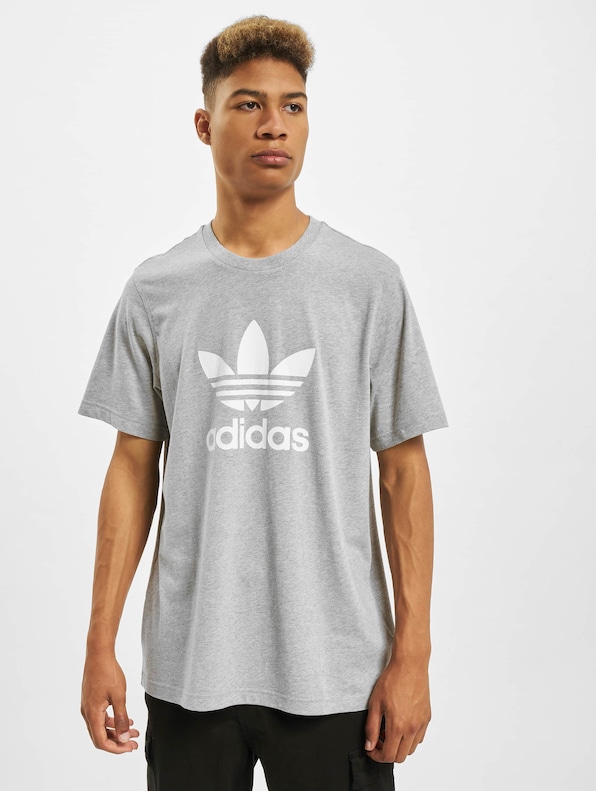 Adidas Trefoil T-Shirt Medium Grey-2