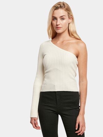 Ladies Short Rib Knit One Sleeve