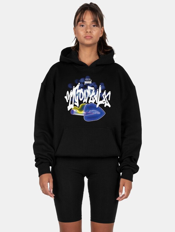 MJ Gonzales Ladies Kiss x Heavy Oversized Hoodies-0