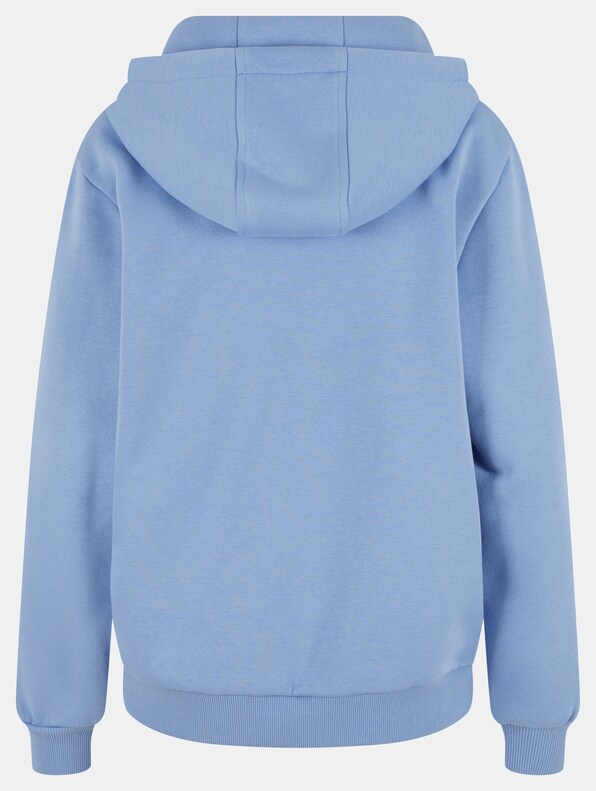 Build Your Brand Ladies Fluffy Hoody-5