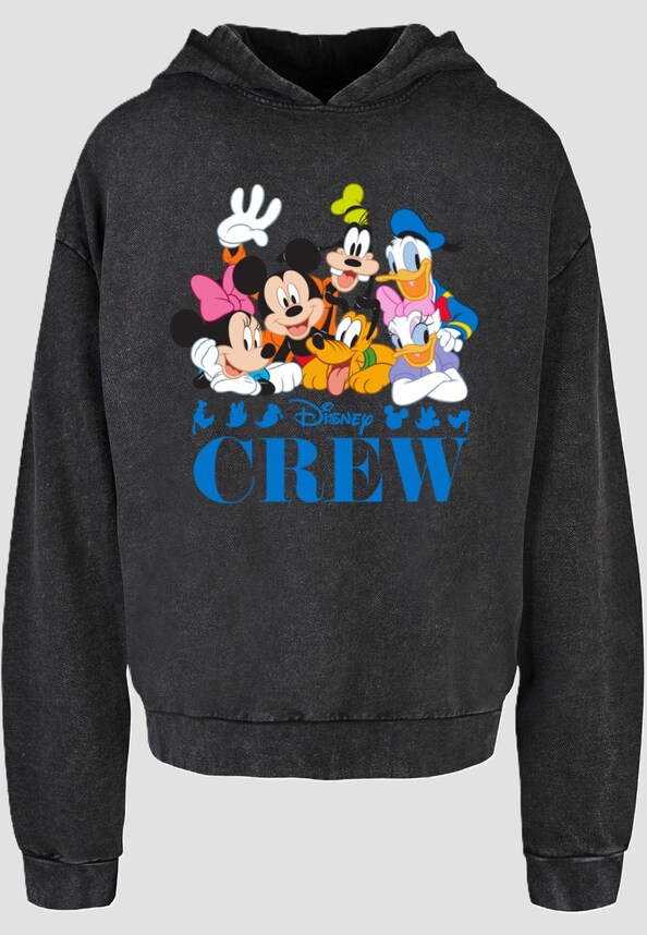 Mickey Mouse - Disney Friends Acid Washed Oversized-2