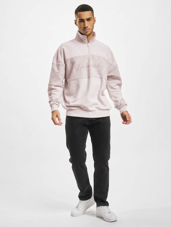 DEF Definitely Handwriting Embroidery Pullover-4