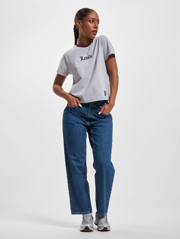 Levi's® Graphic Classic T-Shirt Dark Varsity Starstruck Heather Grey/Forest-5