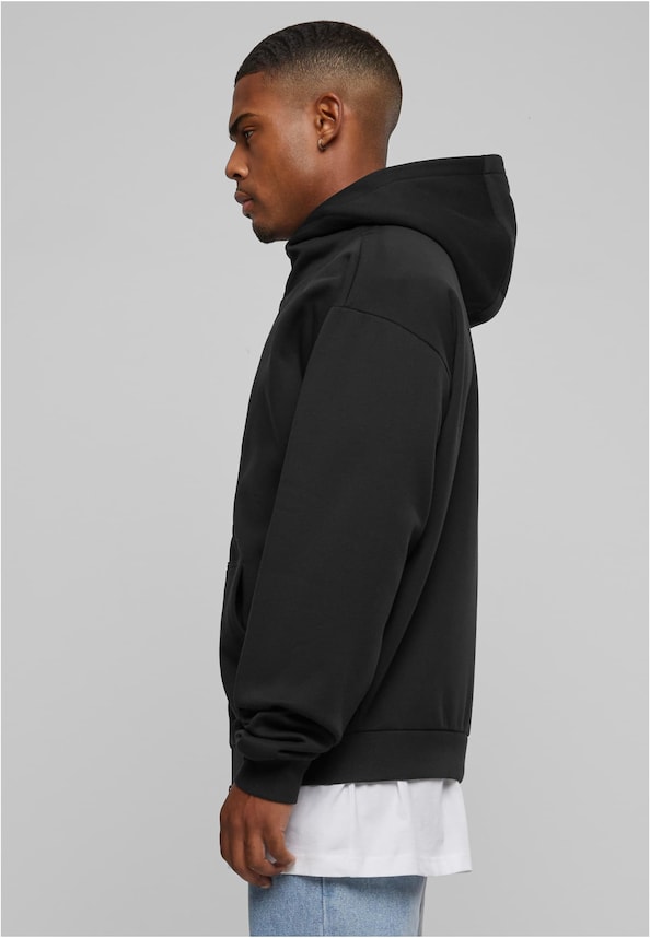 High Neck Zip Hoody-2