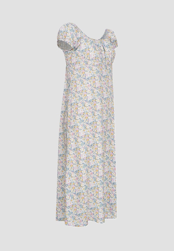 ONLY Damen Midi Viskose Kleid-0