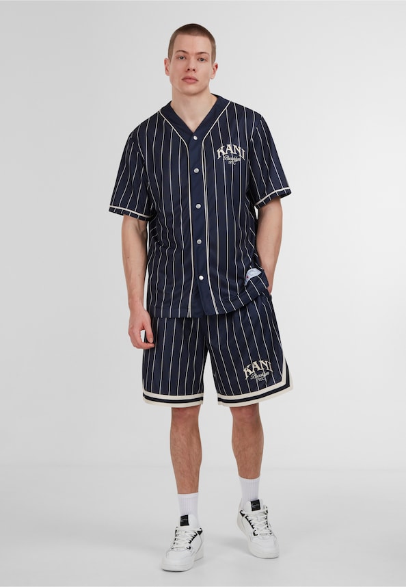 Kani Pinstripe Baseball Jersey-2