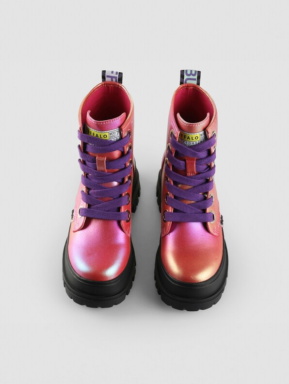 Aspha Lace Up Hi Vegan Nappa-2