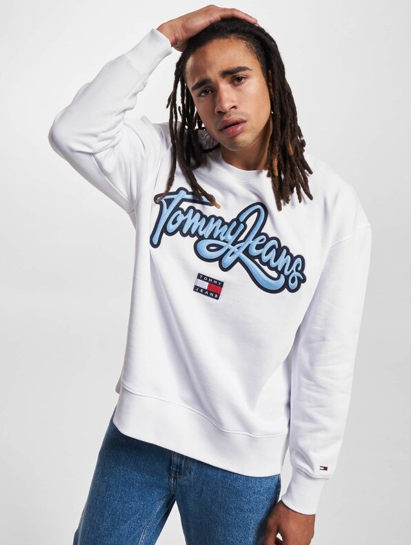 Tommy Jeans Tommy Jeans Rlx College Pop Text Sweater | DEFSHOP | 29704