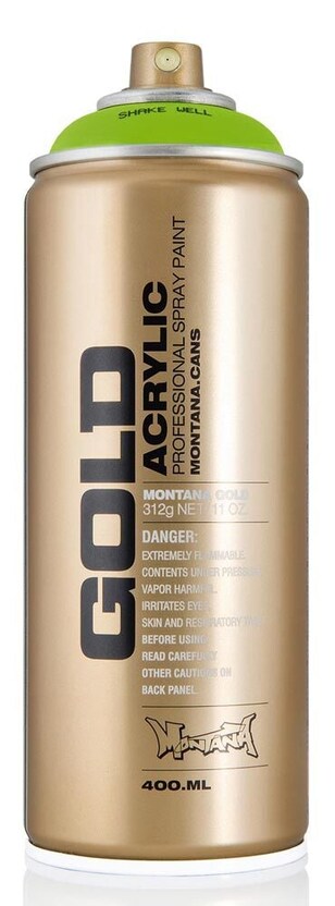 Montana Gold Spray Can Metallic 400 ml-0