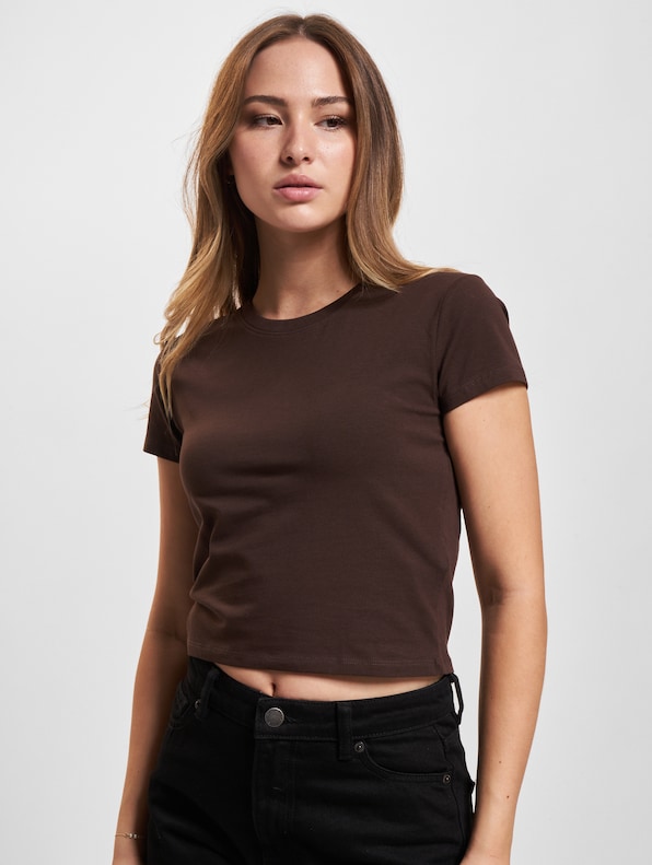Ladies Stretch Jersey Cropped -2