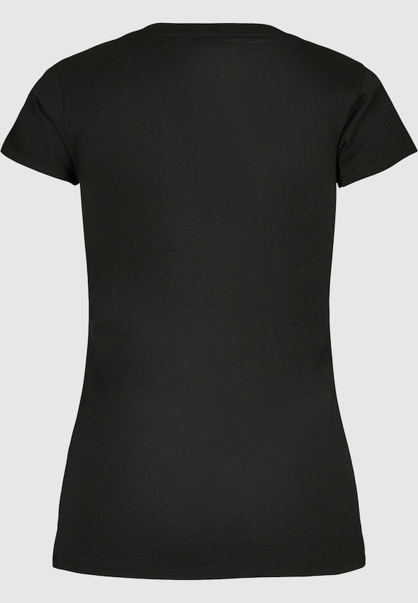 Ladies Christmas Loading  Basic Tee-1
