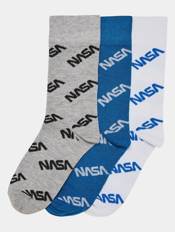 Nasa Allover Socks Kids 3-Pack-0