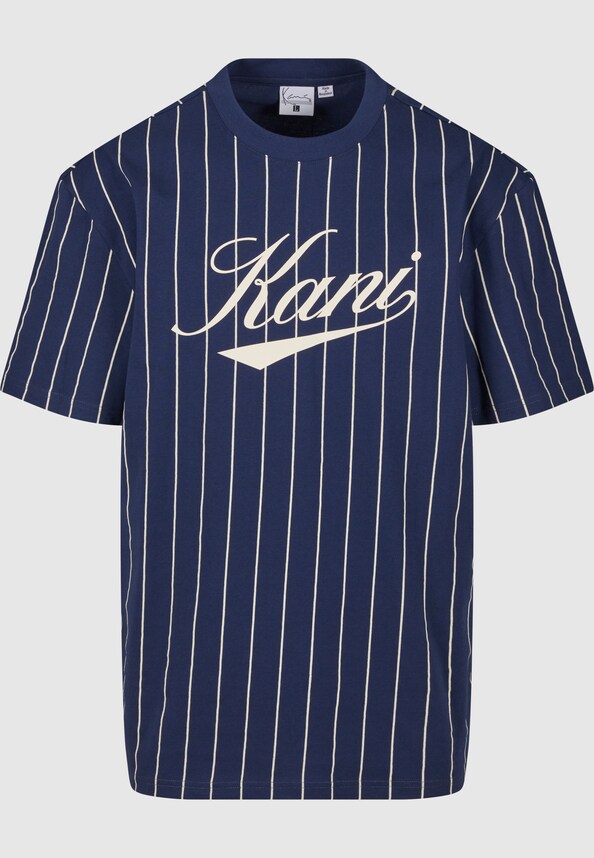 Cursive Varsity Pinstripe-4