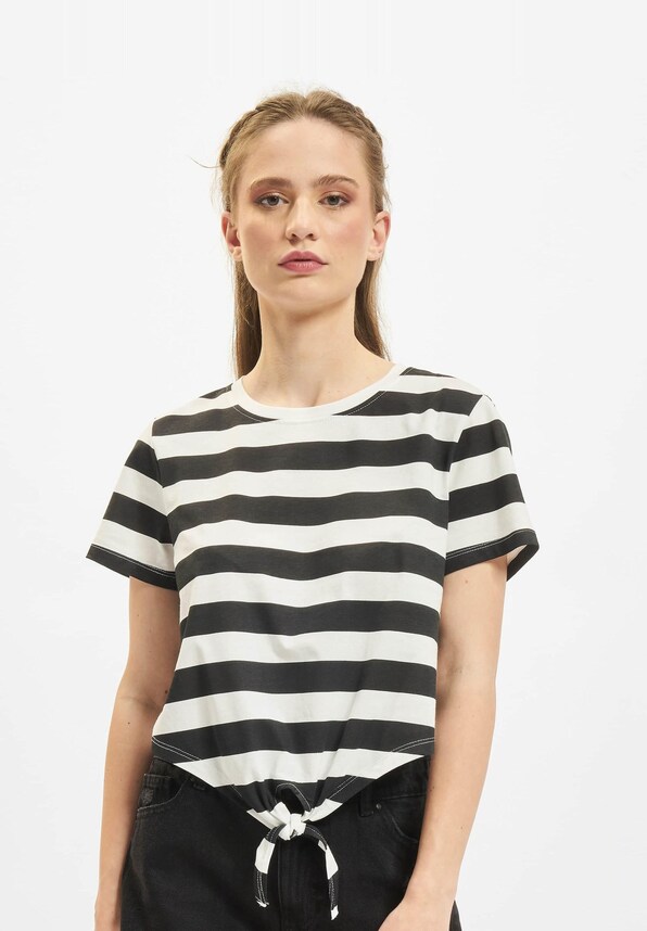 May Cropped Knot Stripe-1