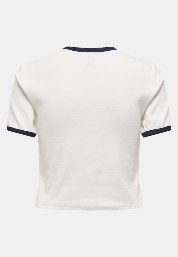 ONLVIKKA S/S RIB O-NECK SHORT-5