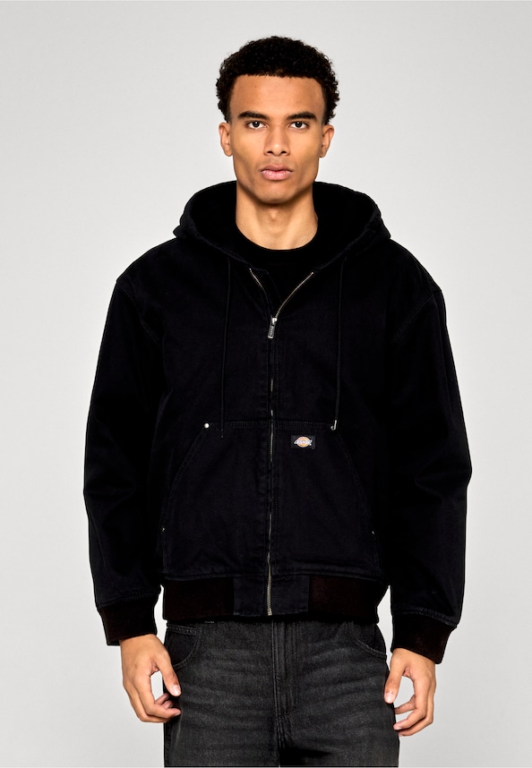 HILHAM HOODED CANVAS JACKET-0