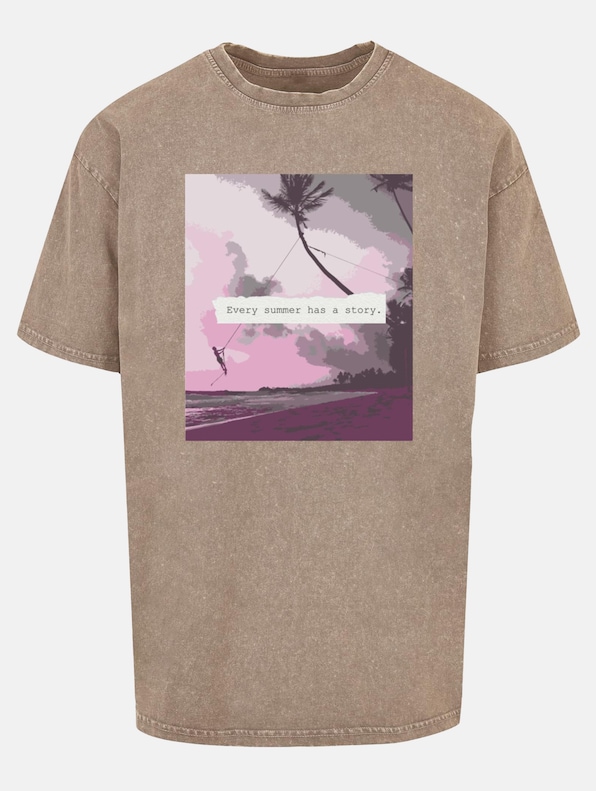  Summer - Every summer has a story Acid Washed Oversize-2