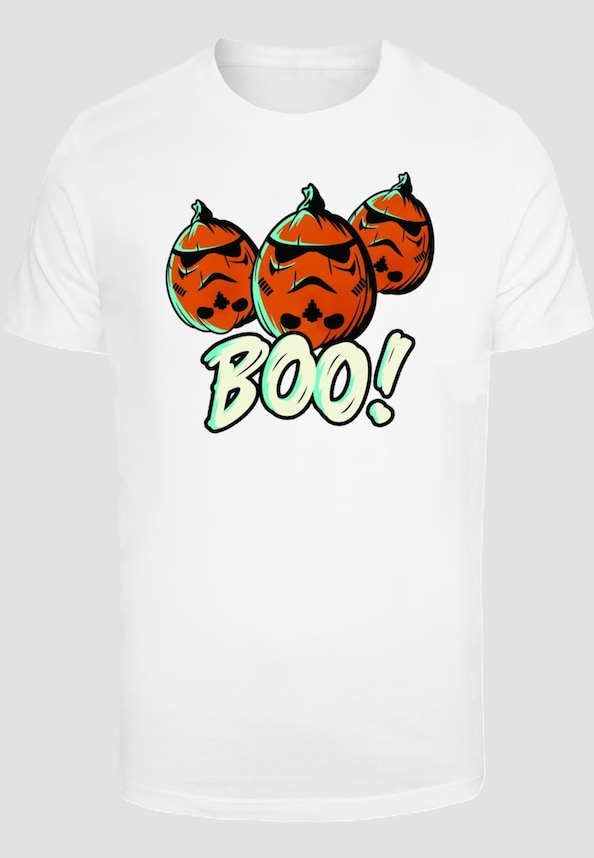 Star Wars - Storm Trooper Halloween Pumpkins T-Shirt-2