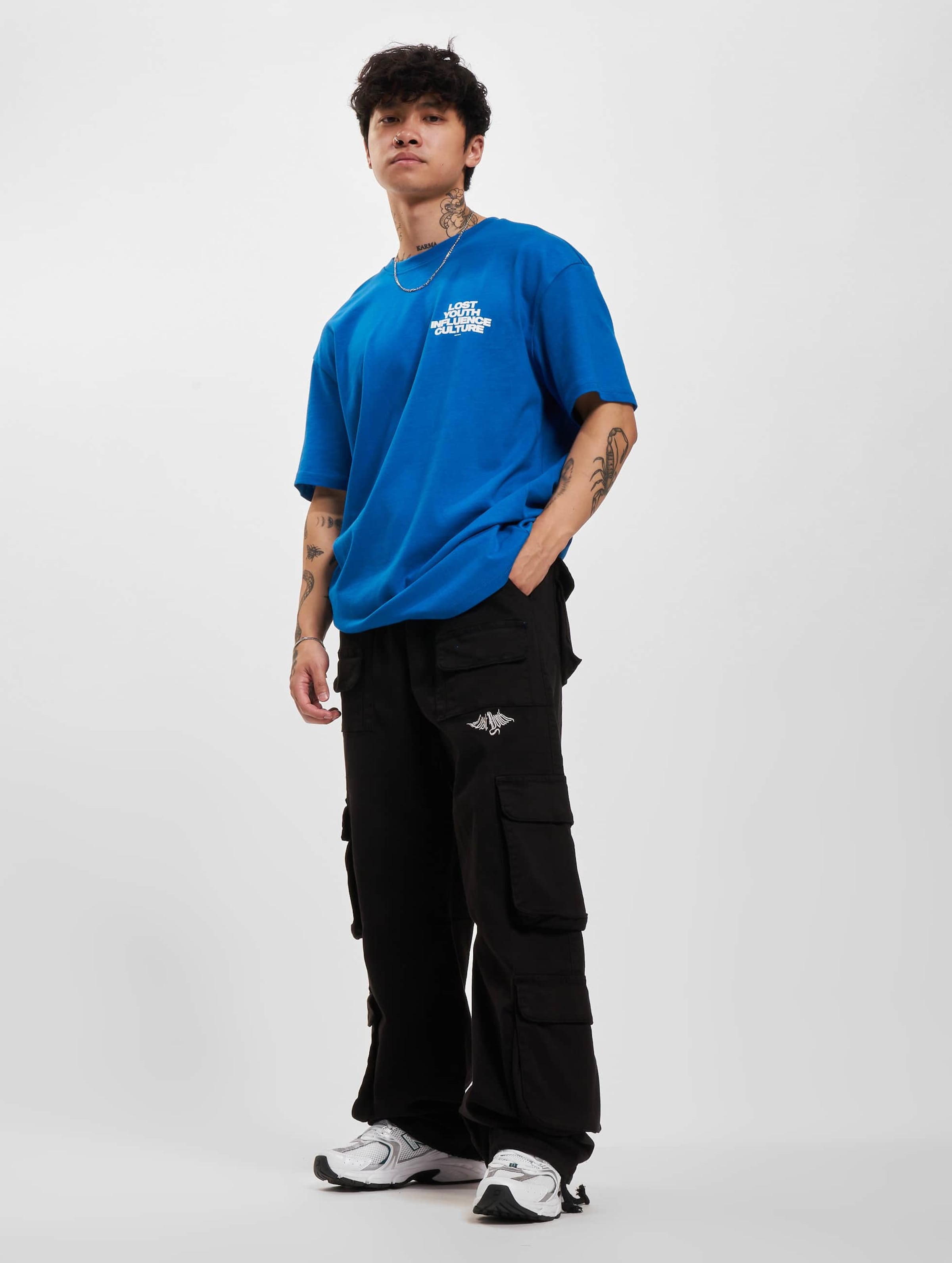 【KOOLOSET】Future Nylon Multi Pocket Pants FATEENG】Multi-pocket nylon loose casual pants FG0004 – HI