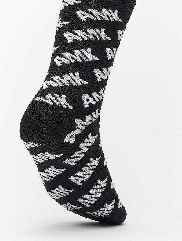 Amk Allover Socks 3-Pack-6