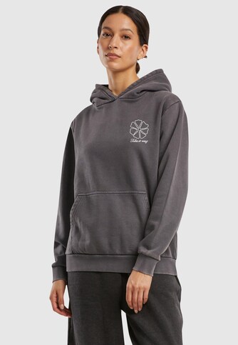 One Line Flowers Ladies Vintage Heavy Hoody