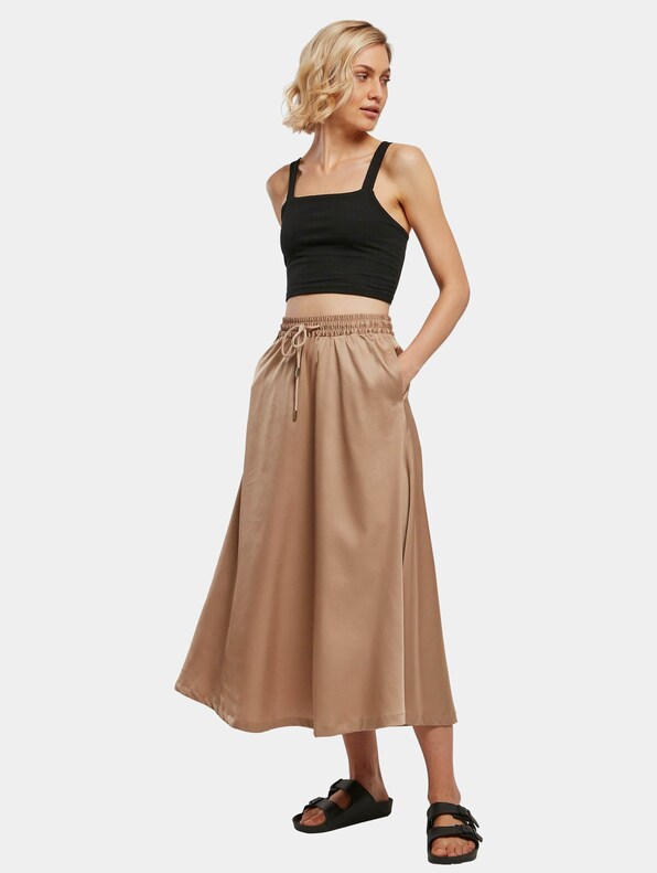 Ladies Satin Midi-4