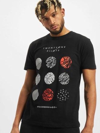 Mister Tee Twenty One Pilots Pattern Circles T-Shirt