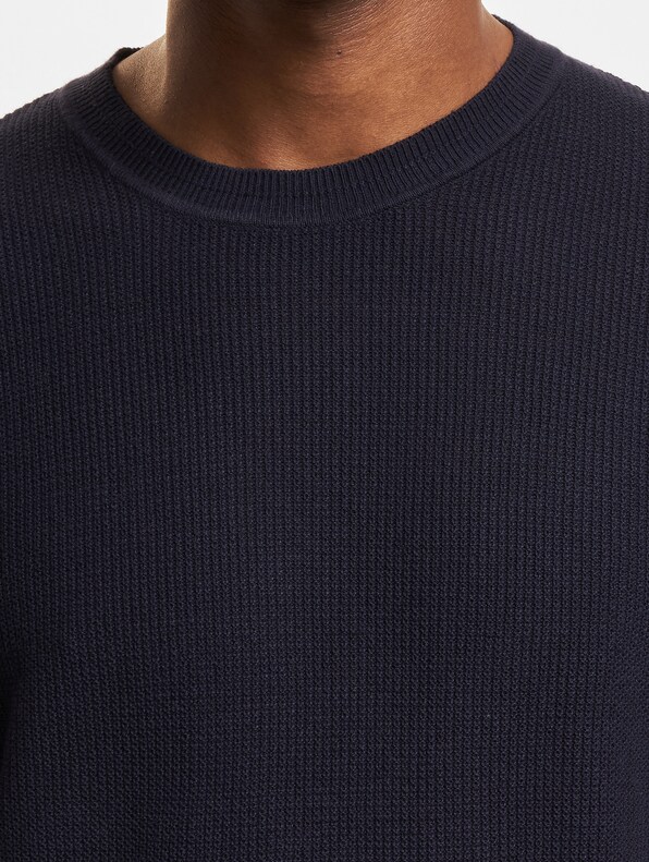 Lucas Structure Knit Crew Neck-3