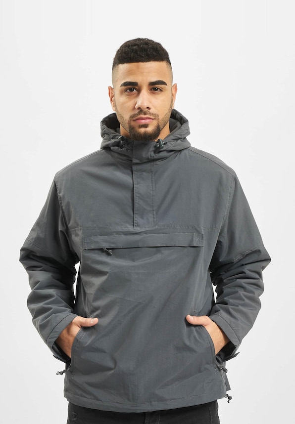 Fleece Pull Over Windbreaker-2