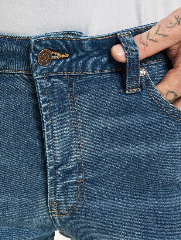 Denim Project Mr Red Light Destroy Slim Fit Jeans-4
