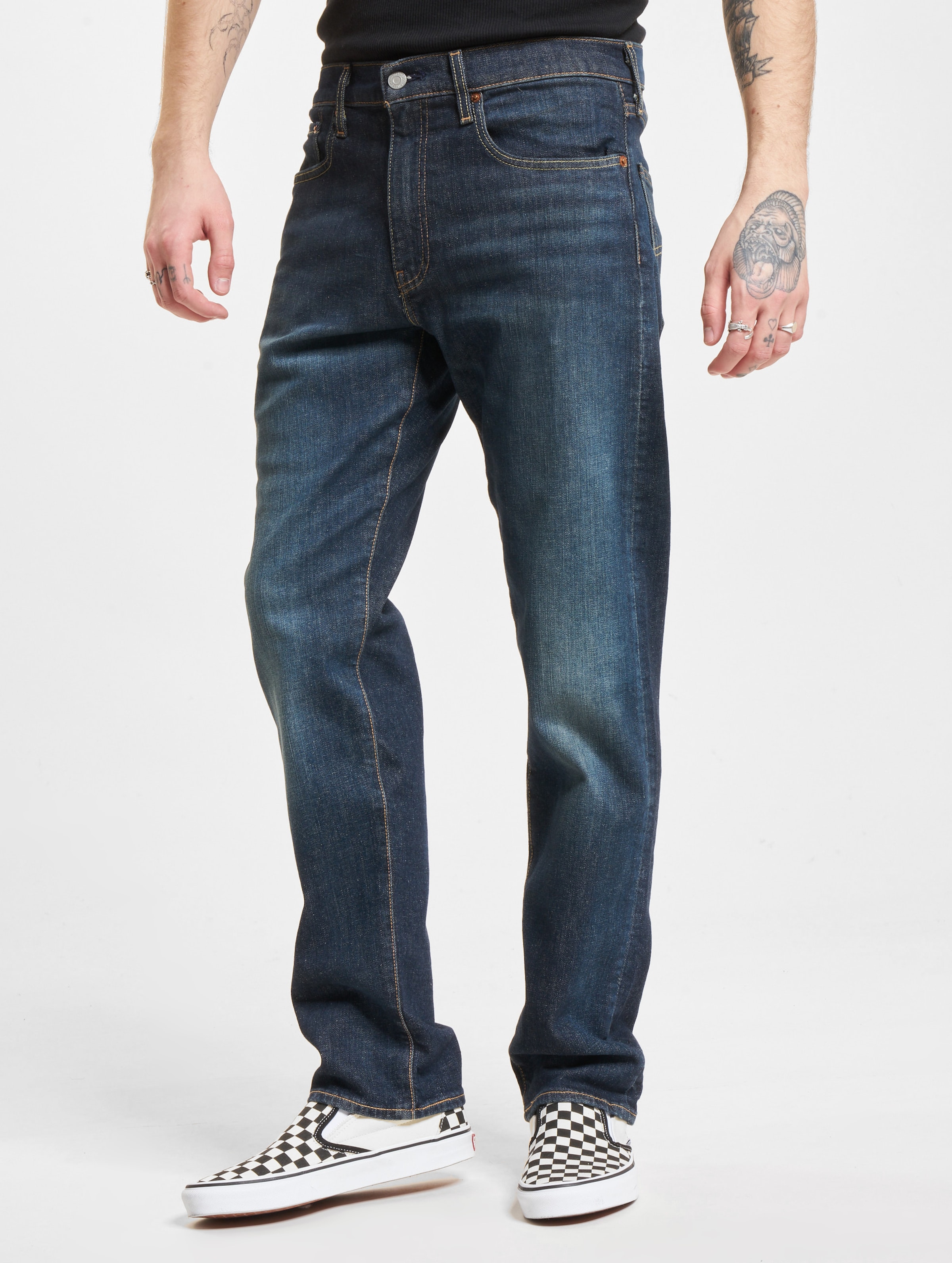 Levi's Levi's® 502™ Taper Straight Fit Jeans Männer,Unisex op kleur blauw, Maat 3336
