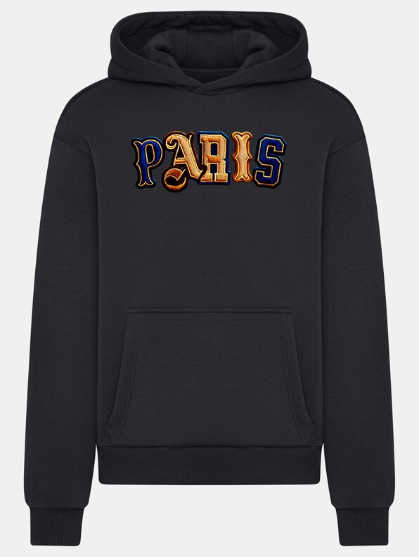 Paris Wording Patch Style Fluffy -2